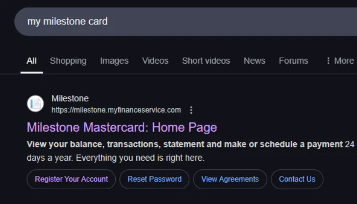 Screenshot of Official Website Screenshot of Official Website